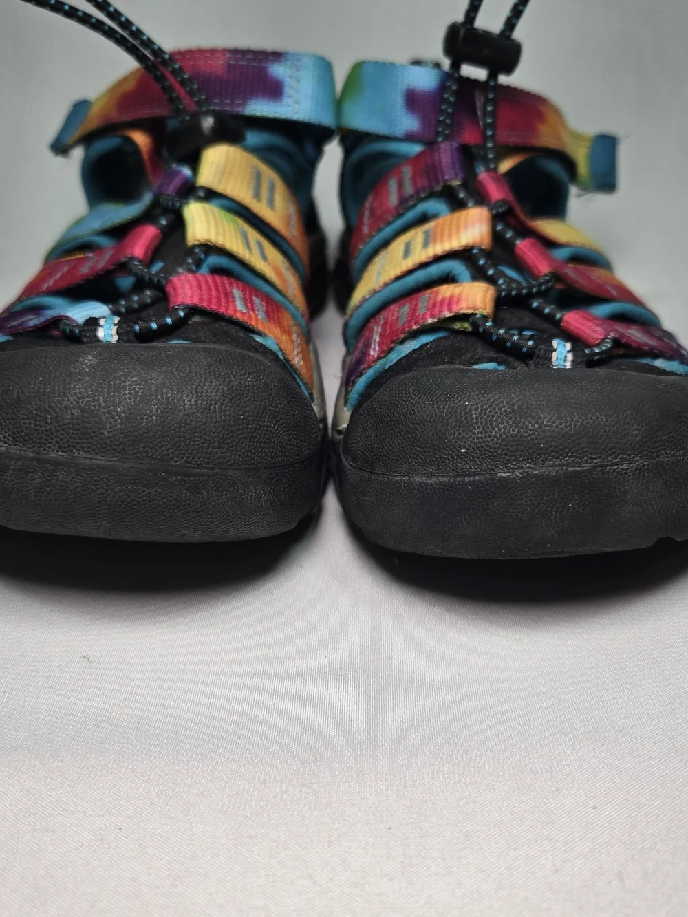 Keen Newport Retro Original Kids Sandals Shoes Size 1 Tie Dye Waterproof